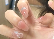 小香风珍珠美甲