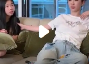 黄奕女儿怀揣韩流梦：小小年纪的练习生憧憬
